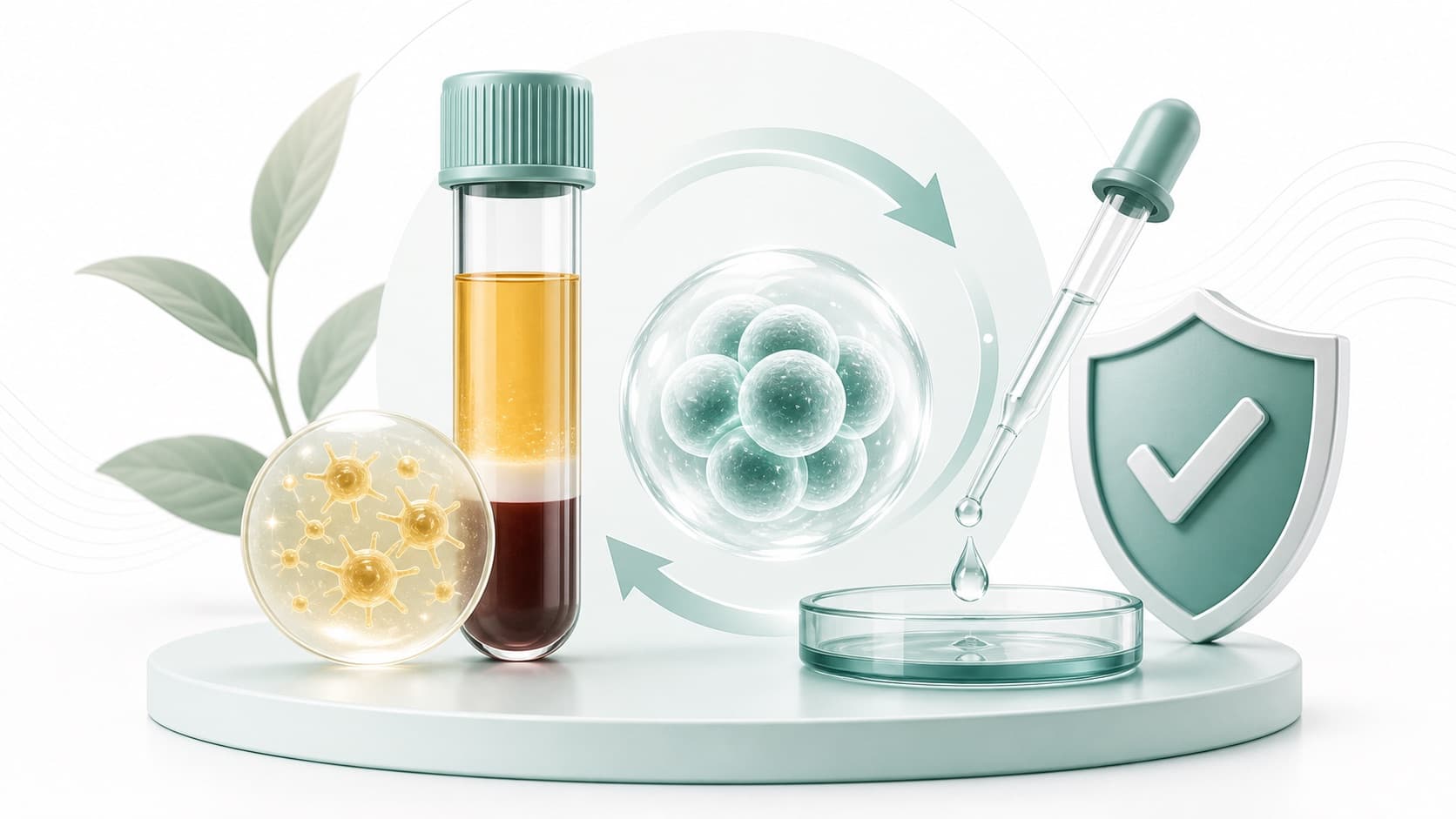 PRP & Stem Cell medical graphic