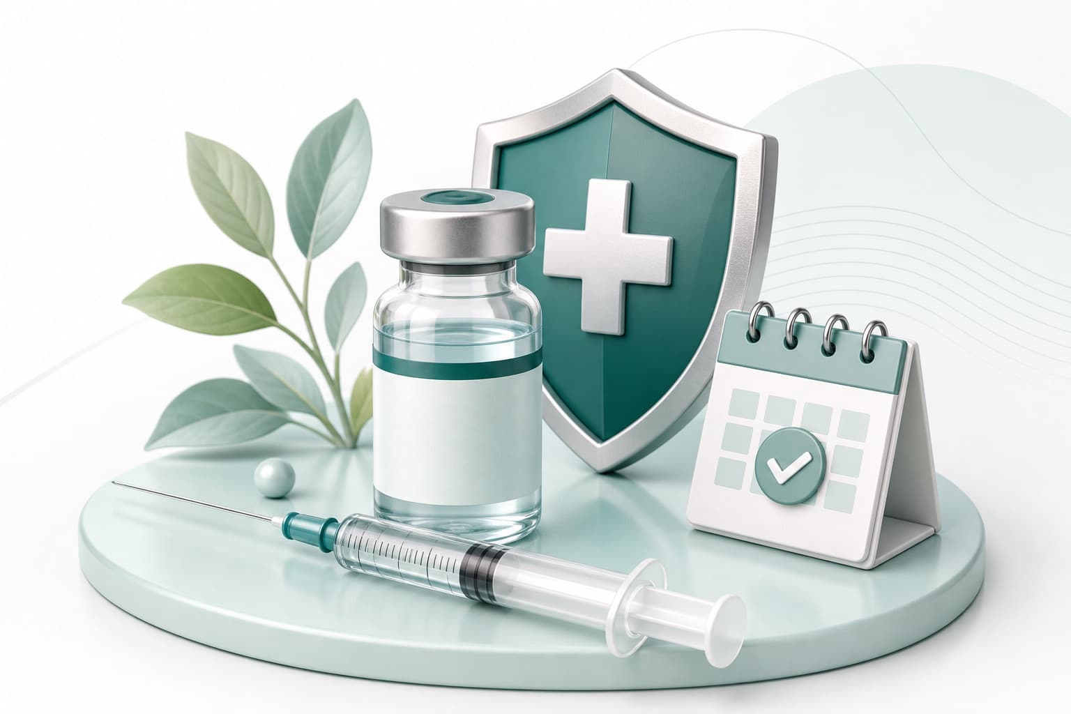 Vaccine medical graphic